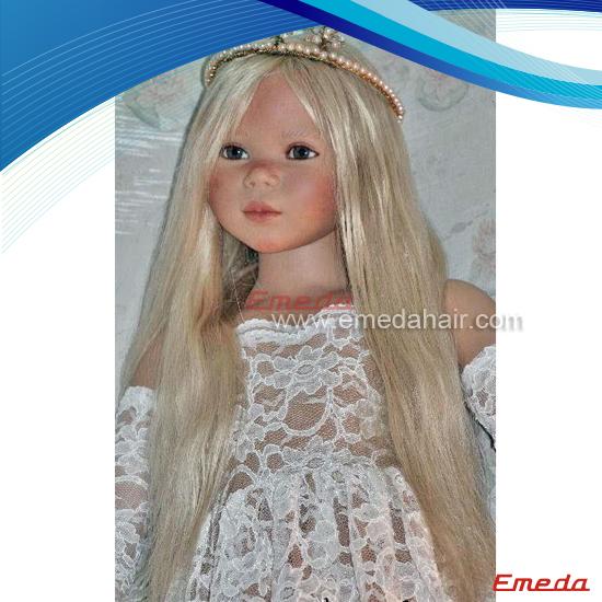 human hair doll wig-14 